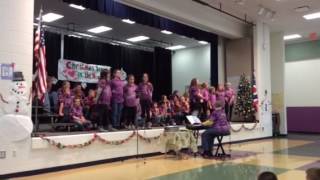 Carson Elementary Christmas program 2016- Choir - Mary Did You Know