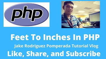 Feet To Inches in PHP