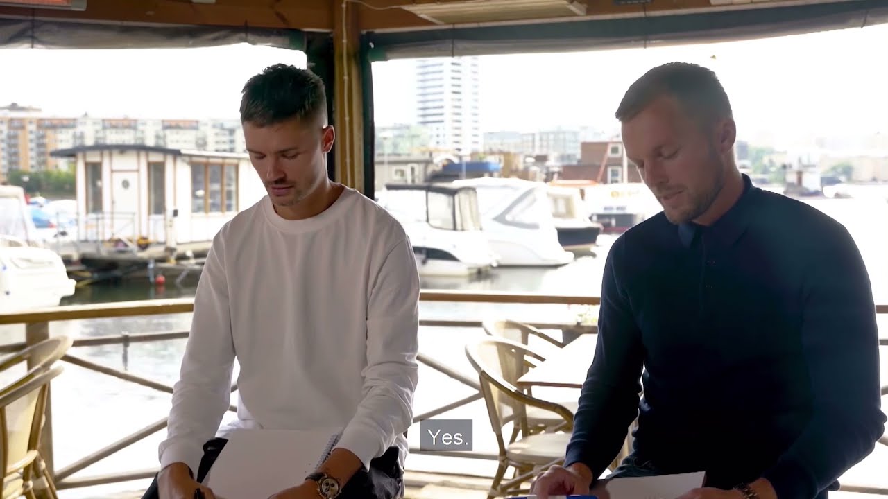 Derbyquiz mellan Larsson och Lustig