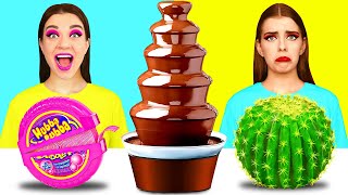 تحدي فوندو الشوكولاتة | تحديات مضحكة Craft4Fun Challenge