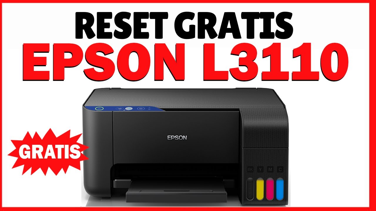 Epson L3110 Reset - AlMOHADILLA Ha llegado al Final de su Vida Útil Gratis  y Rápido 📌 Reset Epson - YouTube