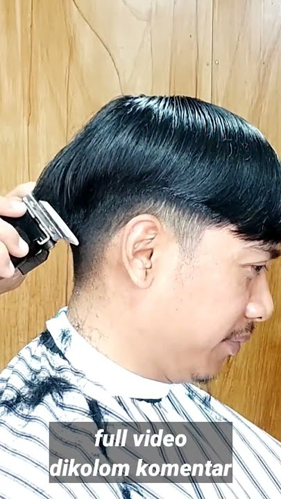 potong rambut duajari saangat mudah