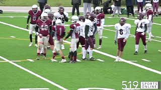 WCSSAA Football Playoffs (Sr. Quarterfinal) - Preston Panthers vs Bluevale Knights