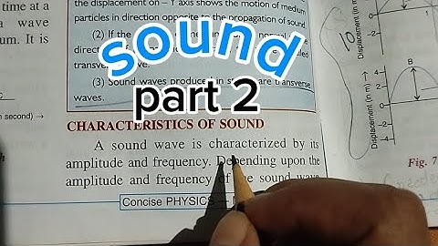 chapter 7 Sound (part 2)ICSE physics class 8th #icsephysics @TuitionICSEOnline @Self-studyicse