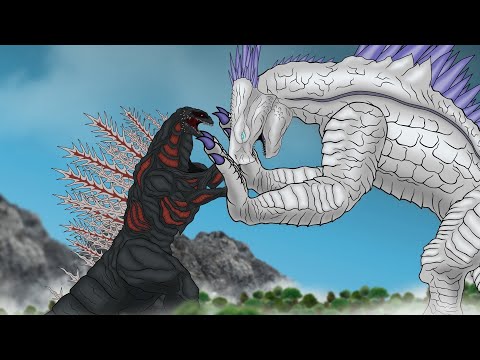 Shin Godzilla Final Form Vs Titanus Shimo Full 