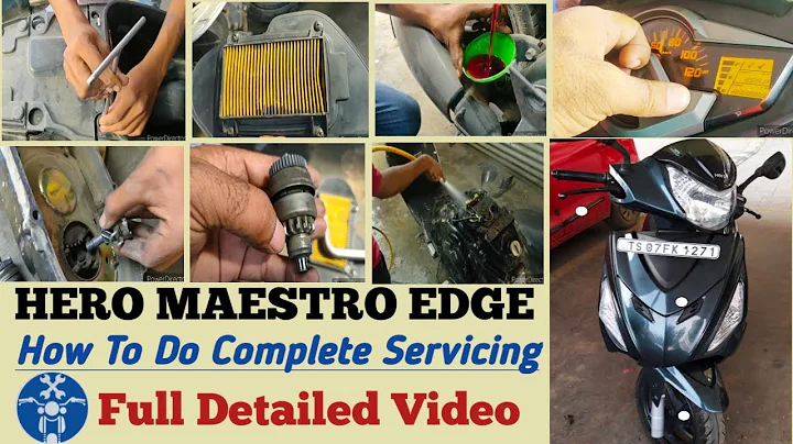 Hero maestro complete servicing || Hero maestro Scooty || remove service reminder icon maestro edge