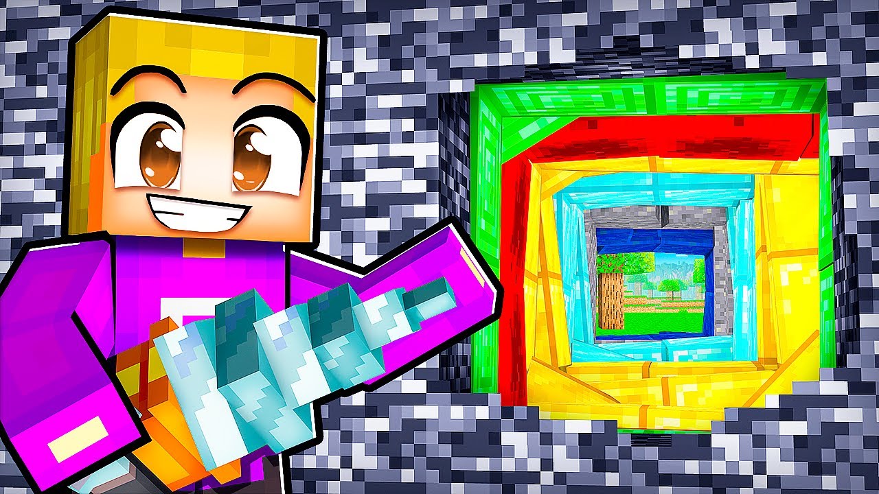 Ontsnappen Uit 100 Minecraft Lagen!