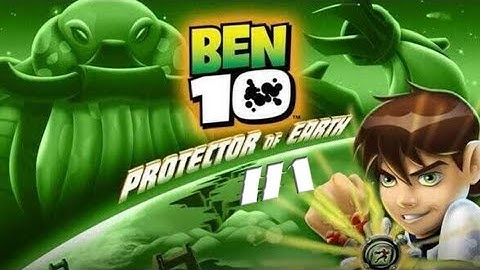 BEN 10 PROTECTOR OF EARTH CHAPTER 1 PSP (GAMEPLAY)
