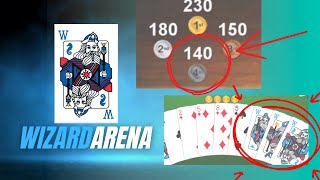 What an Insane Comeback?!  Wizard Card Game Strategy -High Level Strategy - How to play screenshot 4