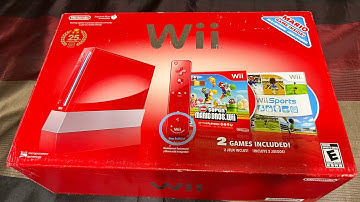 Looking back at the 25th anniversary red Nintendo Wii