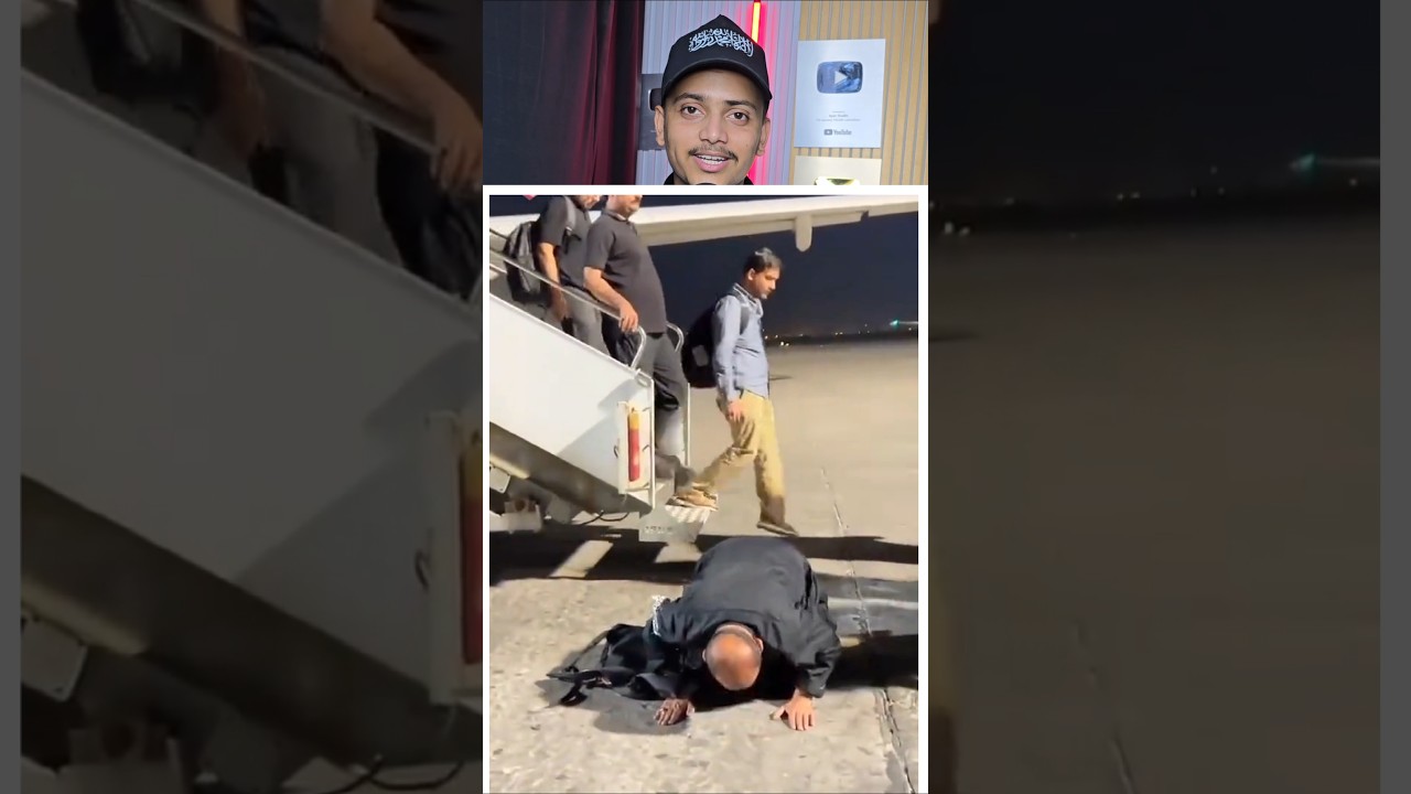 Hajj ki aakhri flight 😍