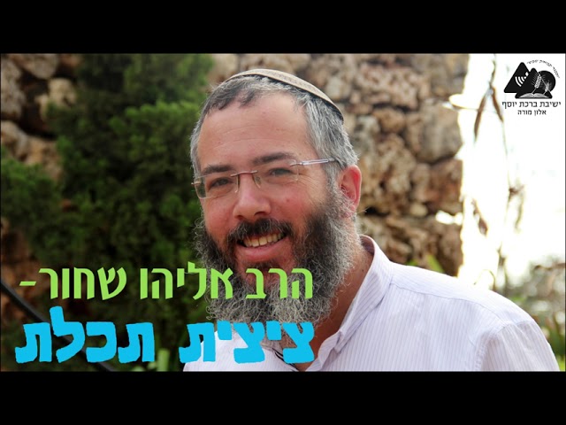 ציצית תכלת | הרב אליהו שחור