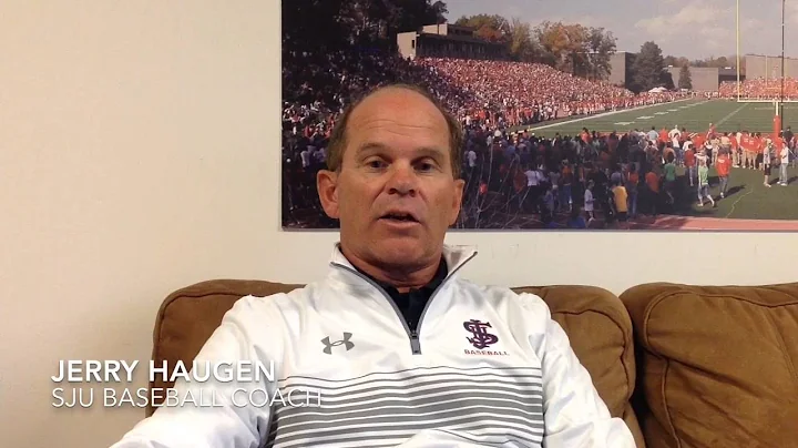 Interview w/SJU Baseball Coach Jerry Haugen - 2016...