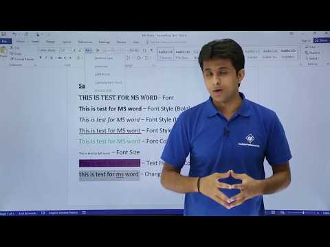Video: Co je panel nástrojů formátování v aplikaci Microsoft Word?