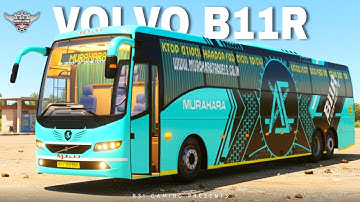 Realistic Volvo b11r Bus Driving After a long time | bussid mod | BSI Gaming 