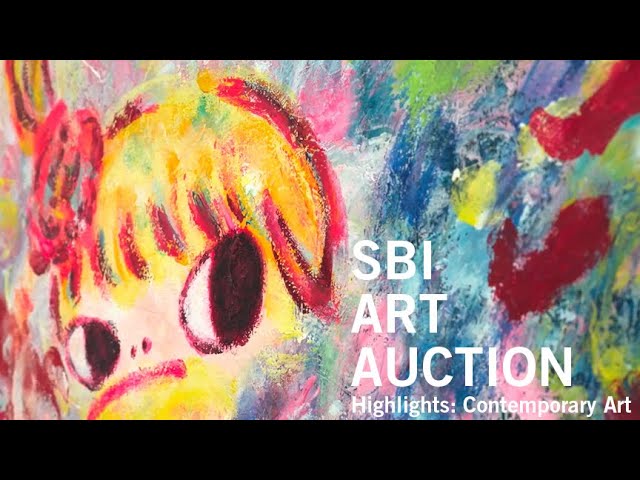 62nd SBI Art Auction｜Highlights: Contemporary Art - YouTube