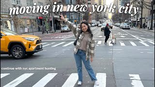 MOVING IN NYC ALONE AT 34 (vol. 2) | continue nyc apartment hunting (tour 5 manhattan apartments)