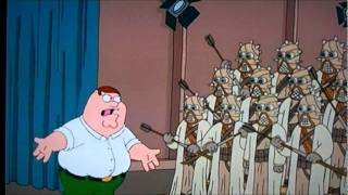 Family guy taking the piss out of star wars. best choir ever!