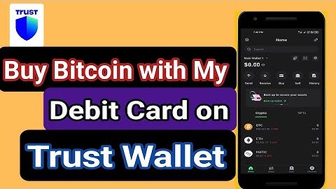How to Buy  Bitcoin with My Debit Card on Trust Wallet (2025)