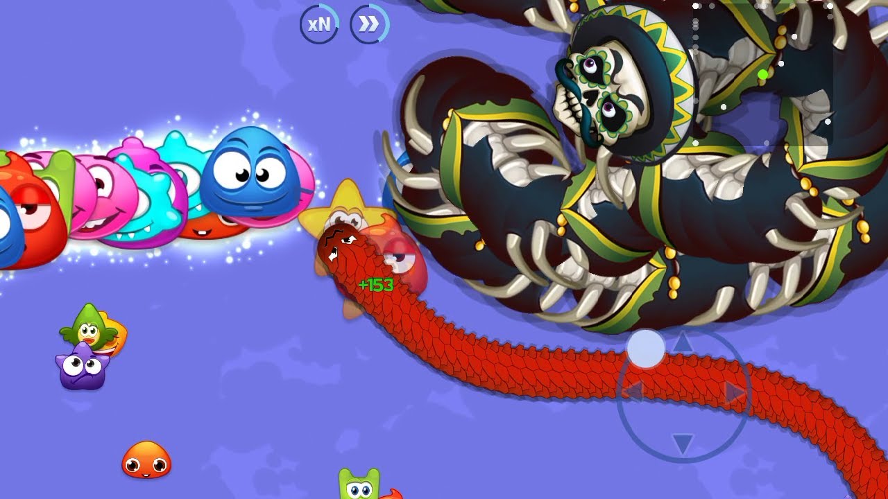 wormate online wild spike | snake.io wormhunt - YouTube