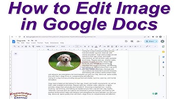How to Edit Image in Google Docs