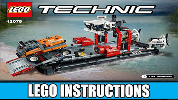LEGO Instructions - Technic - 42076 - Hovercraft