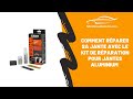 Comment rparer sa jante avec le kit de rparation pour jantes aluminium de quixx 