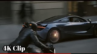 Fast and Furious : Hobbs and Shaw : Cyborg motorcycle chase 4K HD.  clip #fastandfurious