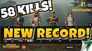 61* New World Record with PUBG Mobile Game.. 😱