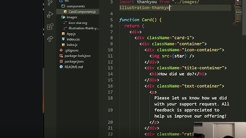 Frontend Mentor.io Challenge - Interactive Rating Component