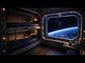 🚀 10 Hours of Deep Space Sleep Ambience | Cozy Spaceship Cabin & Gentle Engine Hum