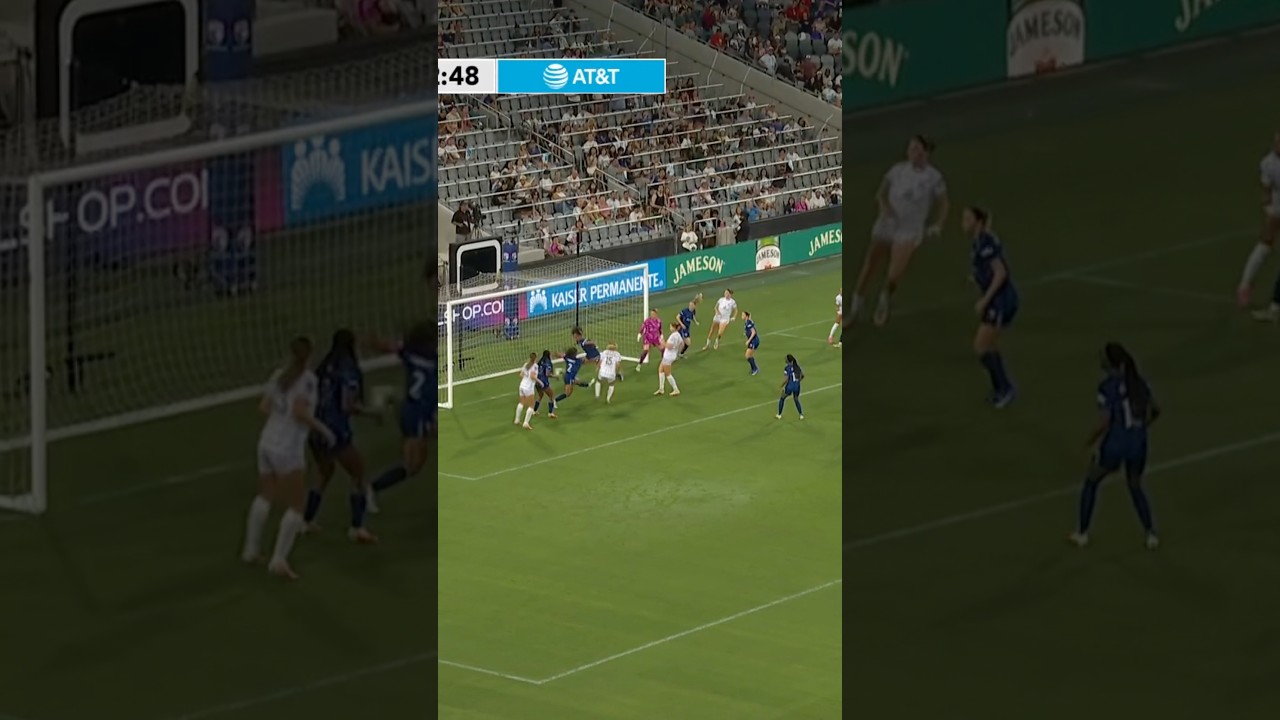 Right place, right time, great touch by Taylor Flint 👌 #nwsl #soccer #football #goal