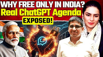 Why ChatGPT Is FREE Only in India? | The Hidden Agenda Behind OpenAI’s Bold Move! | Amber Zaidi