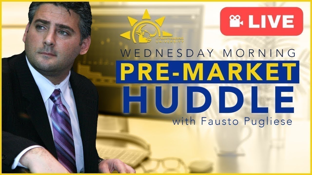 Wednesday Morning's Pre-Market Huddle with Fausto Pugliese | $LLAP, $AMC, $JFBR, $IQ |