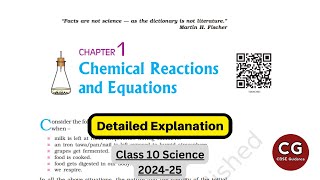 Chemical Reactions and Equations Class 10 (Chapter 1): Full Chapter One Shot Explanation