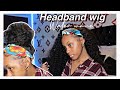 STYLING A WATER WAVE HEADBAND WIG FOR THE FIRST TIME 😍 ft.aeryn21 wigs