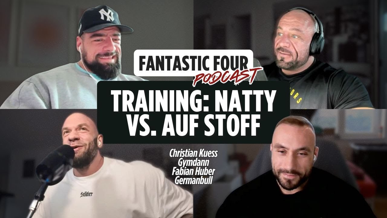 10 Wochen Pause ohne (!) Muskelverlust & Peptide bei Erkältung | Fantastic Four Podcast