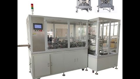 DIN Rail Mounted Terminal Block Assembly Machine 20231030