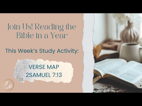 Verse Map with Me!