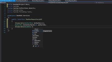 Consume Web API in ASP.Net Core MVC: Author Interface 11/40