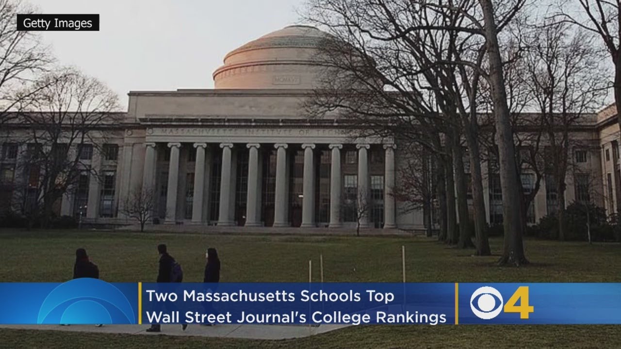 2 Massachusetts Schools Top Wall Street Journal’s College Rankings