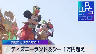 ディズニーランド＆シー 1万円超え　気軽にいけなくなる!?【WBS】（2023年6月23日）