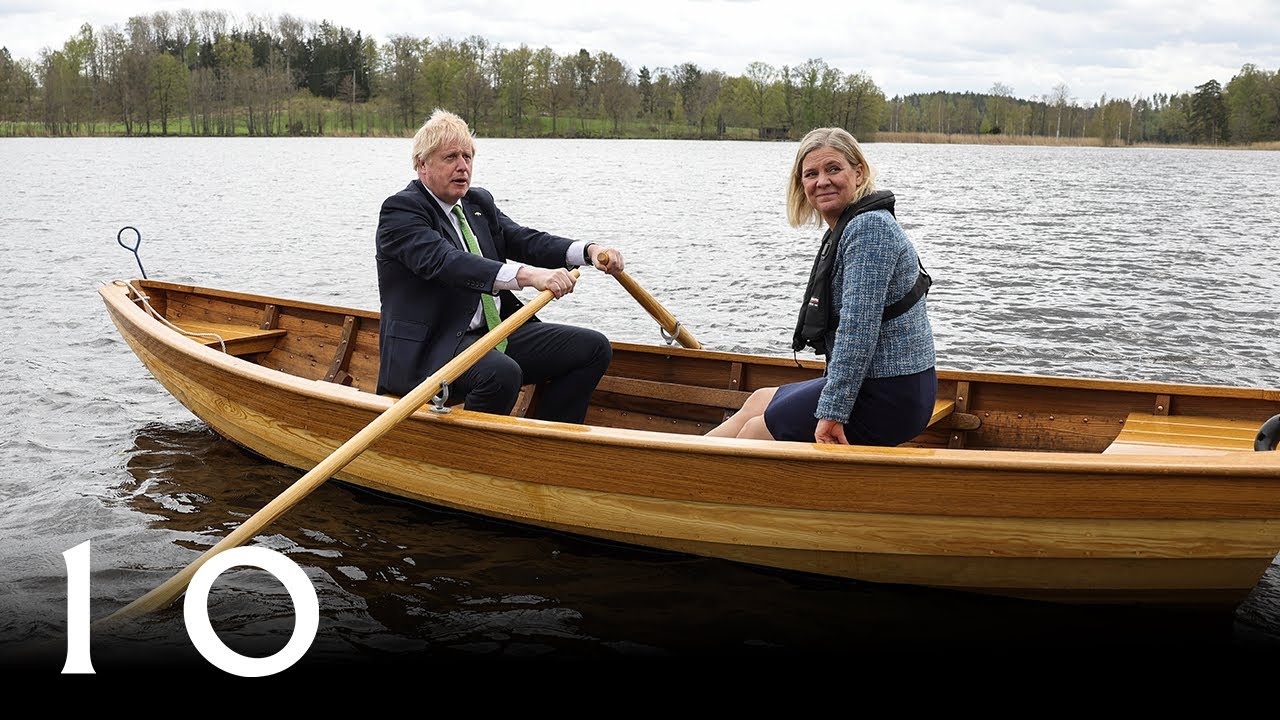 Prime Minister Boris Johnson signs new security declarations with Sweden and Finland