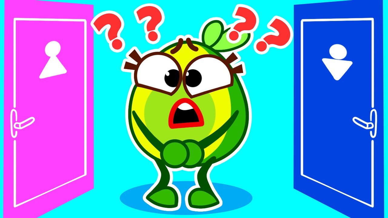 Avocado Baby’s Restroom Adventure! 🚽🥑 A Potty Training and More Fun with Pit & Penny