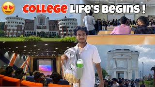 First day At Graphic Era Hill University || BBA Induction Day 1 2024 || Dehradun
