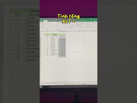 Những mẹo khi dùng phím ALT trong Excel #shorts
