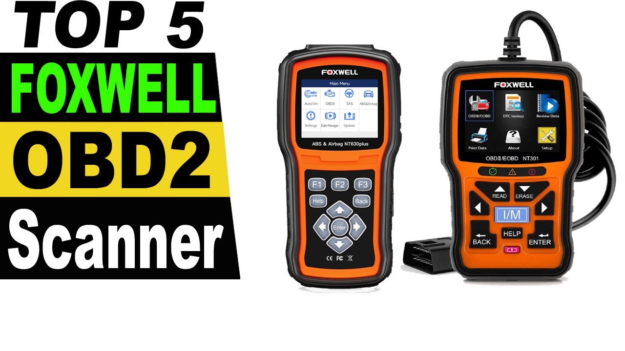 TOP 5 Best FOXWELL OBD2 Scanner Review 2023 YouTube