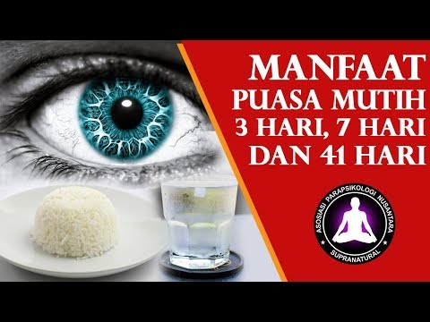 Video: Cara Berpuasa Sebelum Sede