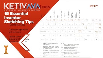 Essential Inventor Sketching Tips | Autodesk Virtual Academy