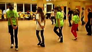 Video thumbnail of "pick a bale line dance"